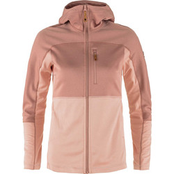 Fjallraven Γυναικεία Ζακέτα Φούτερ Μακριά με Κουκούλα και Φερμουάρ Μπεζ F89589-302-300