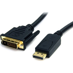 Powertech Καλώδιο DisplayPort to DVI Male 3m Black CAB-DVI008