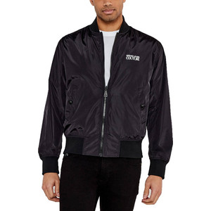 Versace Ανδρικό Μπουφάν Χειμωνιάτικο Bomber Μαύρο 78GASD07CQD9278UP407 Versace Ανδρικό Μπουφάν Χειμωνιάτικο Bomber Μαύρο 78GASD07CQD9278UP407