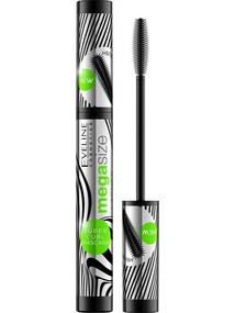 Eveline MegaSize Black Mascara για Μήκος 10ml