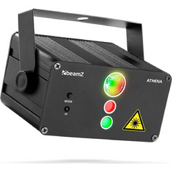 Beamz LILAZ218 Athena Φωτορυθμικό Laser DMX RGB