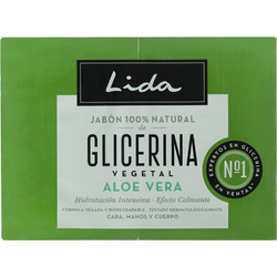 Lida Glycerine & Aloe Σαπούνι 2x125gr