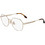 Victoria Beckham VB2135 17714 Γυναικείος Σκελετός Γυαλιών Οράσεως Μεταλλικός Χρυσός