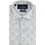 Monte Ανδρικό Πουκάμισο Βαμβακερό Μακρυμάνικο Slim Fit Λευκό Γκρι 31-2675-3138.1