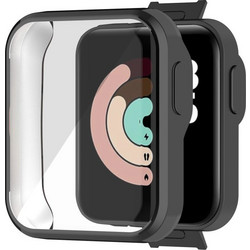 Flexible Θήκη Σιλικόνης για Xiaomi Mi Watch Lite 41mm Μαύρη