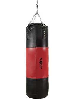 Amila 43795 Σάκος Μποξ Κρεμαστός 50kg 105cm Κόκκινος