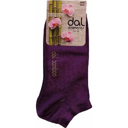 Dal Bamboo Γυναικείες Κάλτσες Κοντές Μωβ 604