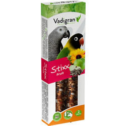 Vadigran Stixx Parakeet & Parrots with Fruit 2τμχ 120gr