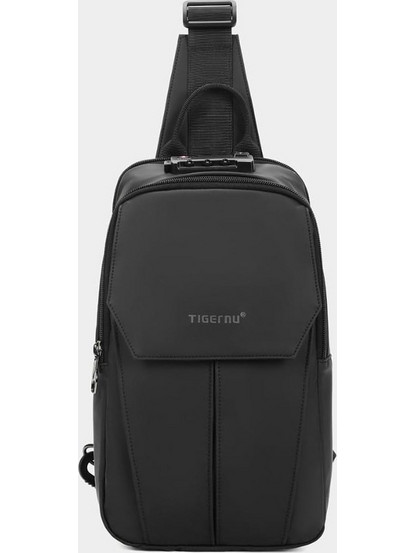Tigernu Ανδρική Τσάντα Στήθους Μαύρη T-S8889