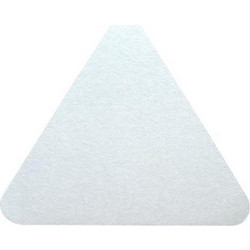 Acustico Audiodesigner Ecoplan Triangle Ηχοαπορροφητικά Πάνελ 80x80x4cm 4τμχ Λευκό