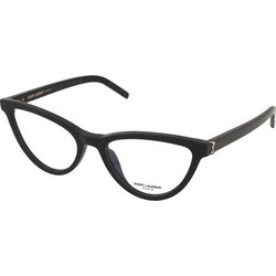 Saint Laurent SLM138 001 Γυναικείος Σκελετός Γυαλιών Οράσεως Κοκάλινος Μαύρος
