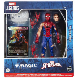 Hasbro Marvel Legends x Magic: The Gathering Battle-Damaged Spider-Man Φιγούρα Δράσης για 13+ Ετών 15cm