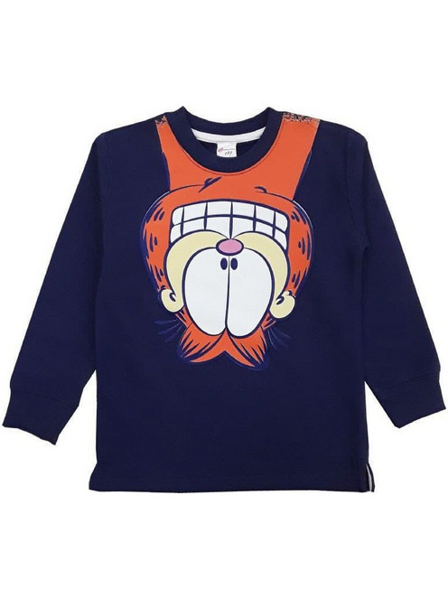 Beboulino Garfield Παιδικό Φούτερ Navy Μπλε 8020750