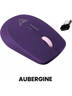 Alcatroz Airmouse 3S Ασύρματο Ποντίκι Aubergine
