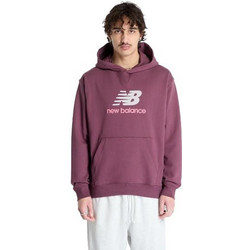 New Balance Athletics French Terry Ανδρικό Αθλητικό Φούτερ με Κουκούλα Μωβ MT51512-EAS
