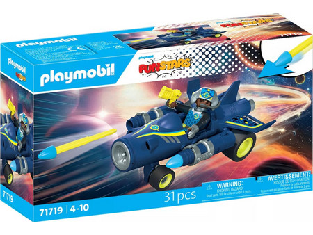 Playmobil Funstars Crazy Kart Αεριωθούμενο 'Οχημα για 4-10 Ετών 71719