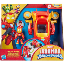 Hasbro Marvel Iron Man & His Awesome Friends 2in1 Mech Iron Man Φιγούρα Δράσης για 3+ Ετών