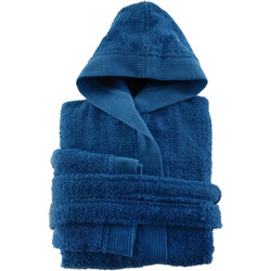 Rythmos Twist Παιδικό Μπουρνούζι με Κουκούλα 420gr/m² Navy Μπλε