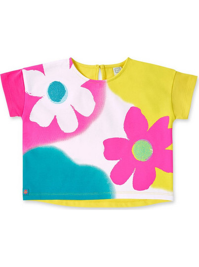 Tuc Tuc Παιδικό Crop Top Κοντομάνικο Πολύχρωμο 11369683