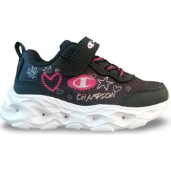 Champion Funfair Παιδικά Sneakers με Φωτάκια Μαύρα Φούξια S33234-KK009