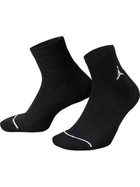 Jordan Everyday Ανδρικές Κάλτσες Κοντές με Σχέδια Μαύρες 3Pack DX9655-010