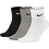 Nike Everyday Cushion Ankle Ανδρικές Κάλτσες Κοντές Μαύρες Λευκές Γκρι 3Pack SX7667-964