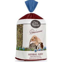 Deli Nature Rodelicious Herbal Hay with Cornflower & Nettle 600gr