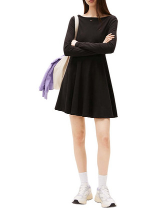 Tommy Jeans Mini Καθημερινό Φόρεμα Μαύρο DW0DW21745-BDS