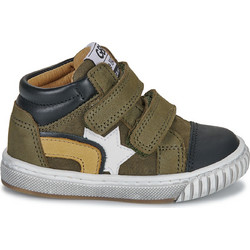 GBB Παιδικά Sneakers Μποτάκια Χακί Μαύρα AM261-15