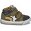 GBB Παιδικά Sneakers Μποτάκια Χακί Μαύρα AM261-15