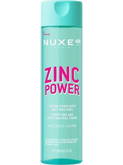 Nuxe Zinc Power Purifying & Spot Control Ενυδατική Λοσιόν Τόνωσης Προσώπου 200ml