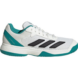 Adidas Courtflash Παιδικά Αθλητικά Παπούτσια για Τένις Λευκά Βεραμάν JH5123