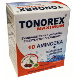 Medichrom Tonorex Maximum Cherry 15 Φακελάκια