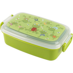 Sigikid Βάτραχος Πλαστικό Παιδικό Δοχείο Φαγητού Lime