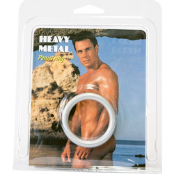 Heavy Metal Penis Ring 40mm Δαχτυλίδι Πέους Μεταλλικό 4cm Ασημί