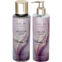 Christian & Catherine Morning Dew Hair & Body Mist 250ml + Body Lotion 250ml
