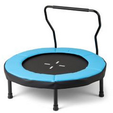 Costway Παιδικό Τραμπολίνο με Λαβή 102cm TW10127BL