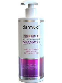 Dermokil Σαμπουάν για Όγκο για Λεπτά Μαλλιά 390ml