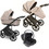 Coletto Flow Καρότσι Μωρού 3 σε 1 Beige FL-06