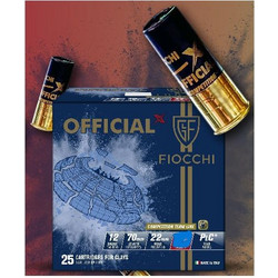 Fiocchi Official X Φυσίγγια Συγκέντρωσης 12Cal 70mm 24gr 25τμχ