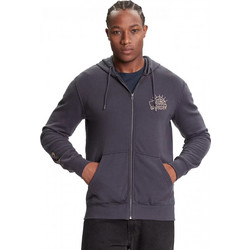 Quiksilver Ανδρική Ζακέτα Φούτερ με Κουκούλα και Φερμουάρ Ανθρακί EQYFT05133-KSH0