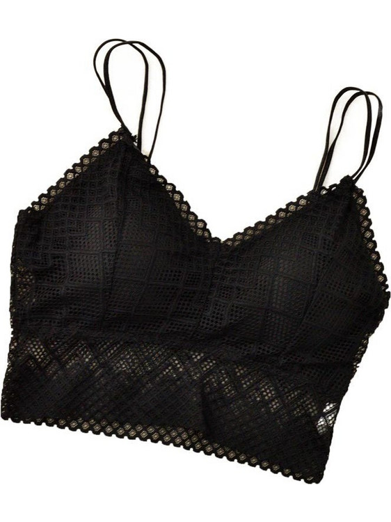 Potre Bralette χωρίς Μπανέλα Μαύρο 012507661