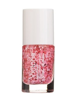 Victoria Beauty Ροζ Κομφετί Gloss Βερνίκι Νυχιών Μακράς Διαρκείας 6ml