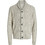 Jack & Jones Ανδρική Ζακέτα Πλεκτή με Κουμπιά Λευκή 12279337