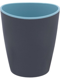 Ποτήρι Πλαστικό Γκρι Τιρκουάζ 350ml 1185383