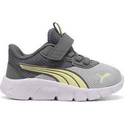 Puma Flexfocus Παιδικά Αθλητικά Παπούτσια για Τρέξιμο Ανθρακί Γκρι Κίτρινα 311523-15