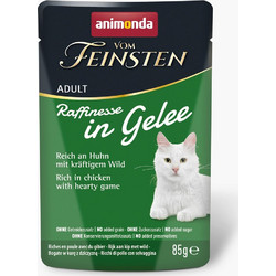 Animonda Vom Feinsten Raffinesse Adult with Chicken & Game in Jelly 85gr
