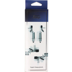 Virgite Vibrating Nipple Clamps With Bullet Σφιγκτήρες Θηλών