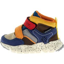 Naturino Παιδικά Sneakers Μποτάκια Navy Μπλε Κίτρινα Κόκκινα 001-2018660-03-2C32