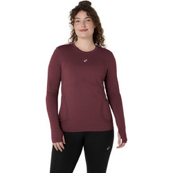 ASICS Road Seamless Γυναικείο Αθλητικό T-Shirt Σοκολατί 2012D290-600